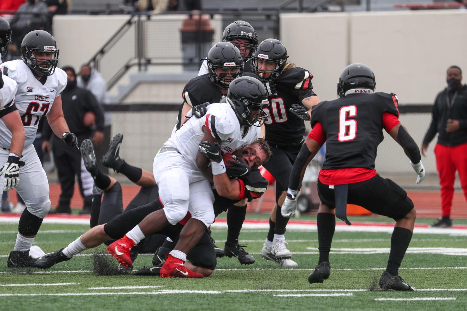 Cal U football team returns to Adamson Stadium for Spring Game 2021