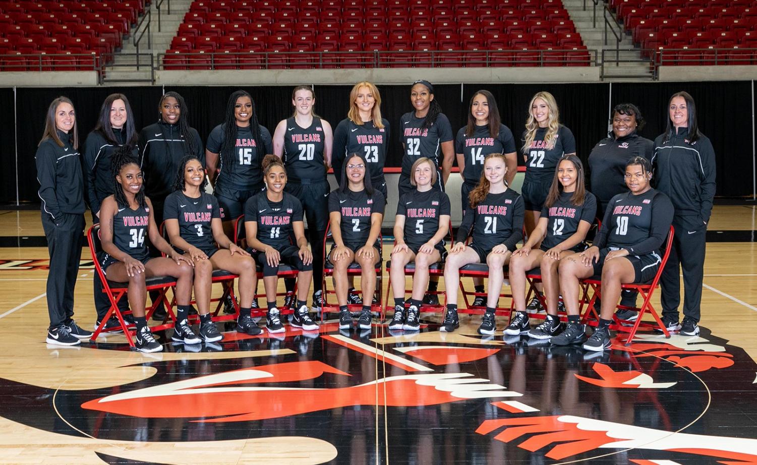 Women's basketball schedule: The Vulcans start the year this weekend in ...