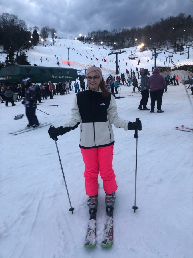 My first time skiing - Cal Times