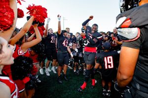 California Celebrates a Homecoming Victory Against Slippery Rock