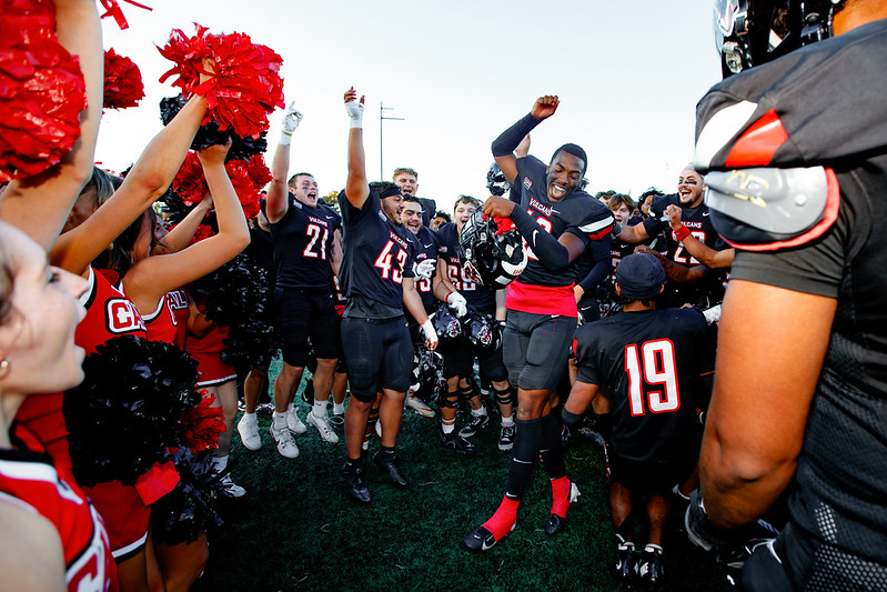 California Celebrates a Homecoming Victory Against Slippery Rock