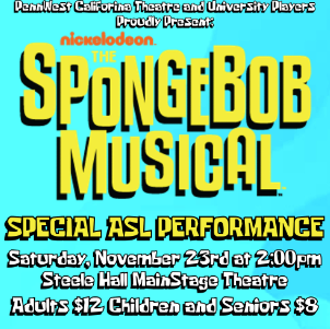 PennWest Cal Theater Presents: The SpongeBob Musical